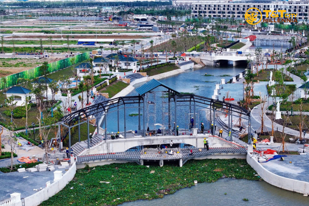 Khu vực cầu Vennice T&T Millennia City