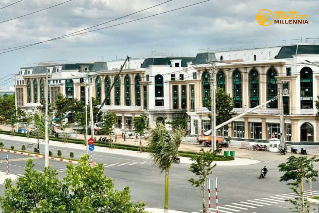 Hình ảnh thực tế TTTM tại dự án T&T Millennia City