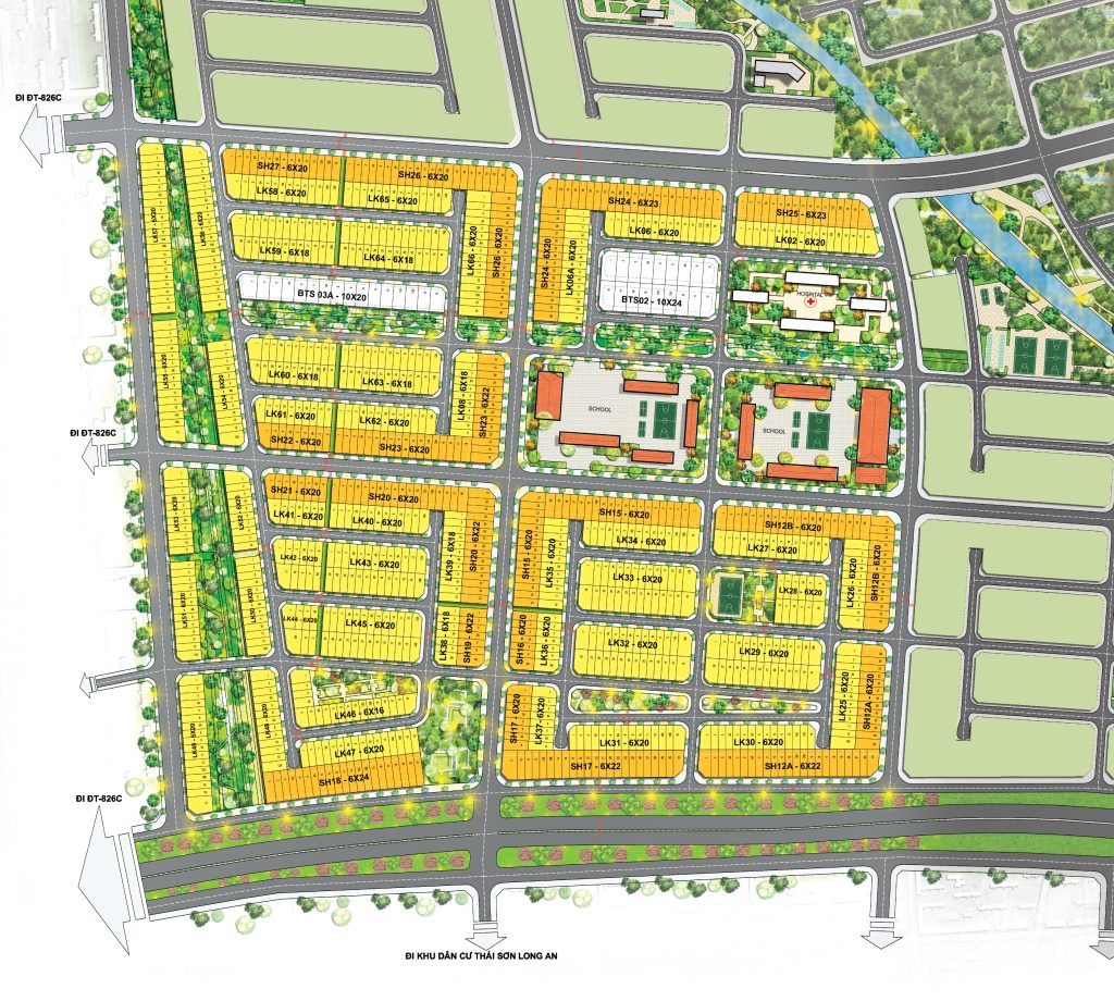 Mặt bằng từng căn giai đoạn 1.1 T&T Millennia City
