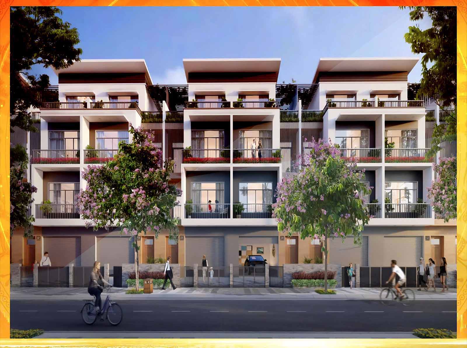 Mẫu cổ điển nhà phố Liền kề T&T City Millennia